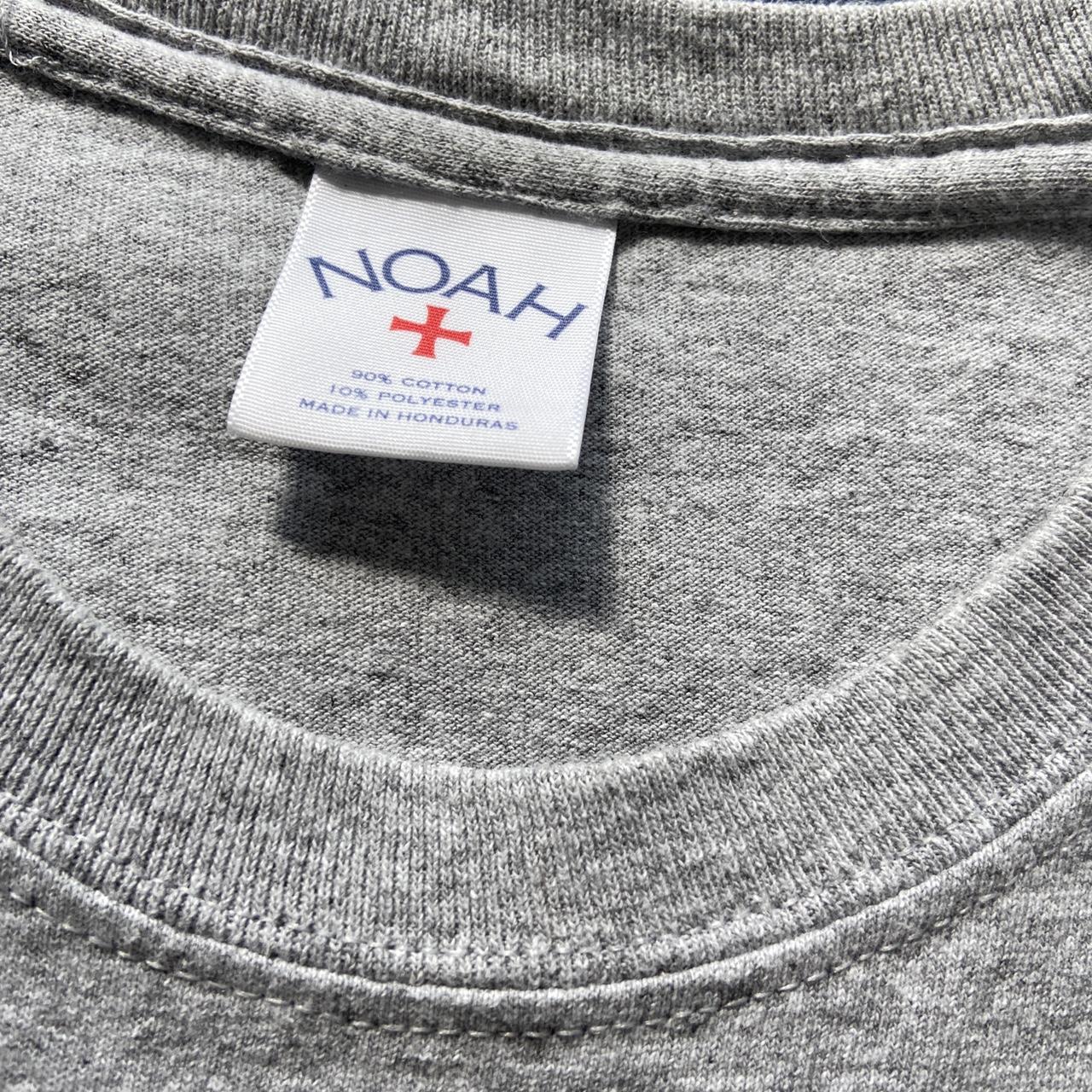 grey noah nyc t shirt tee Embroidered with the... - Depop