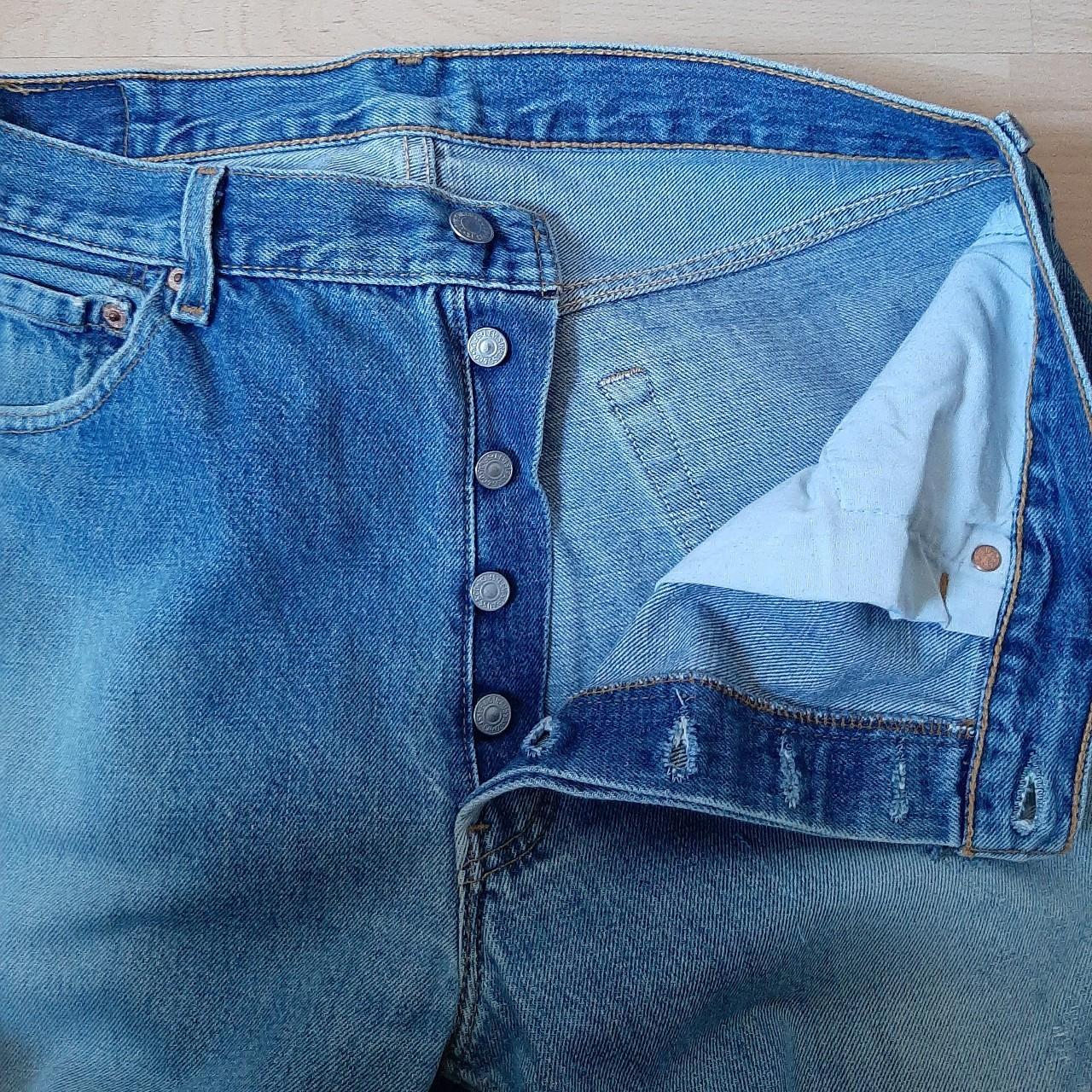 🌟 Levi's 501 iconic vintage blue jeans 🌟 *Hands up... - Depop