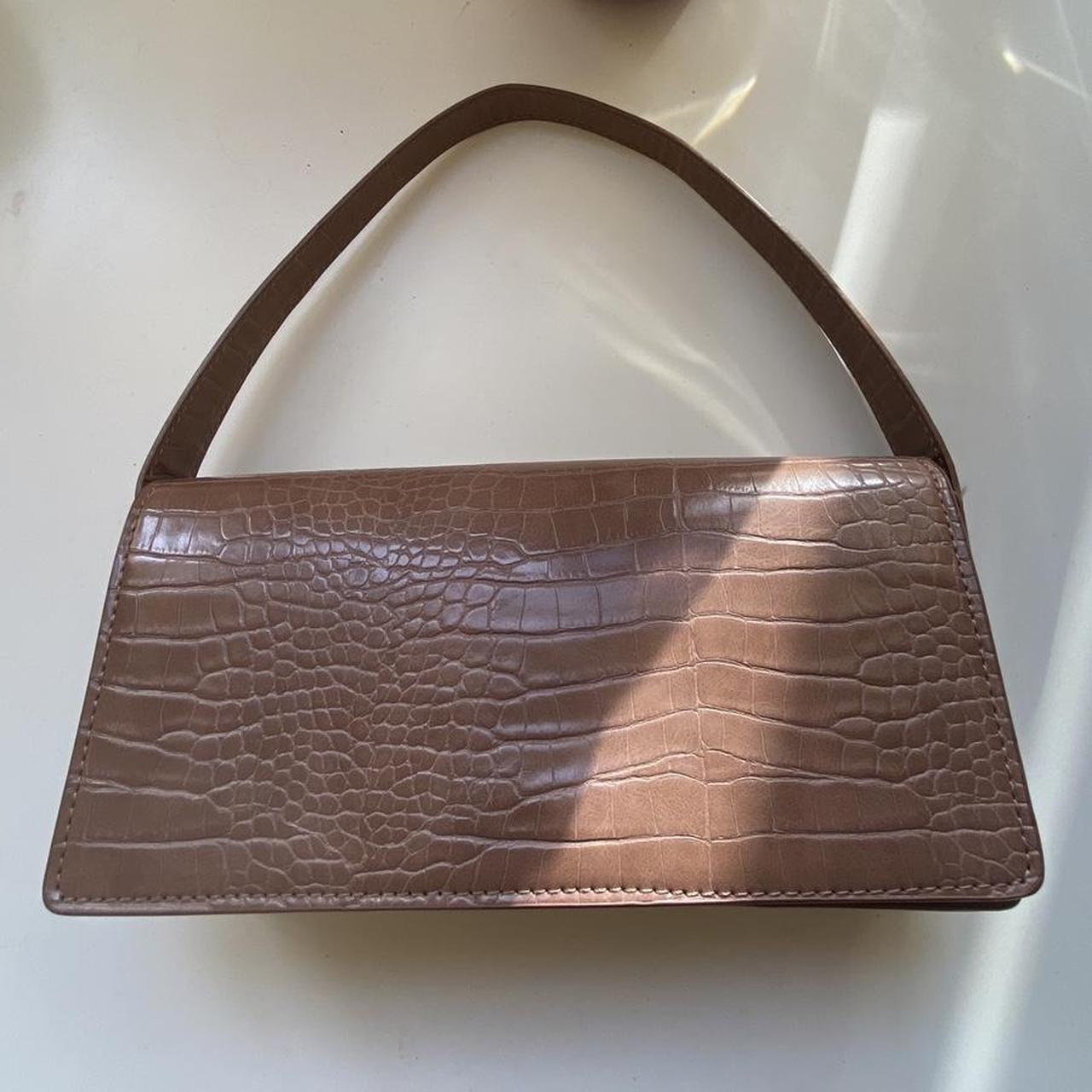 nude zara bag