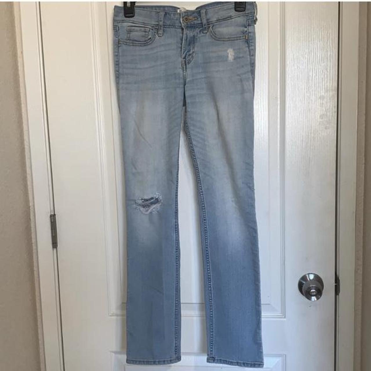 distressed hollister jeans