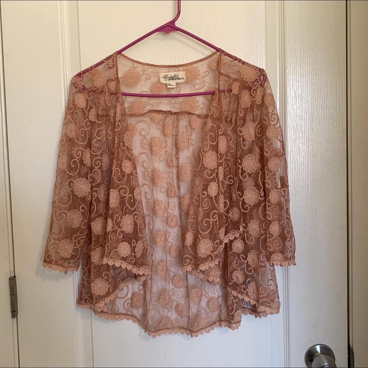 Lace cardigan forever on sale 21