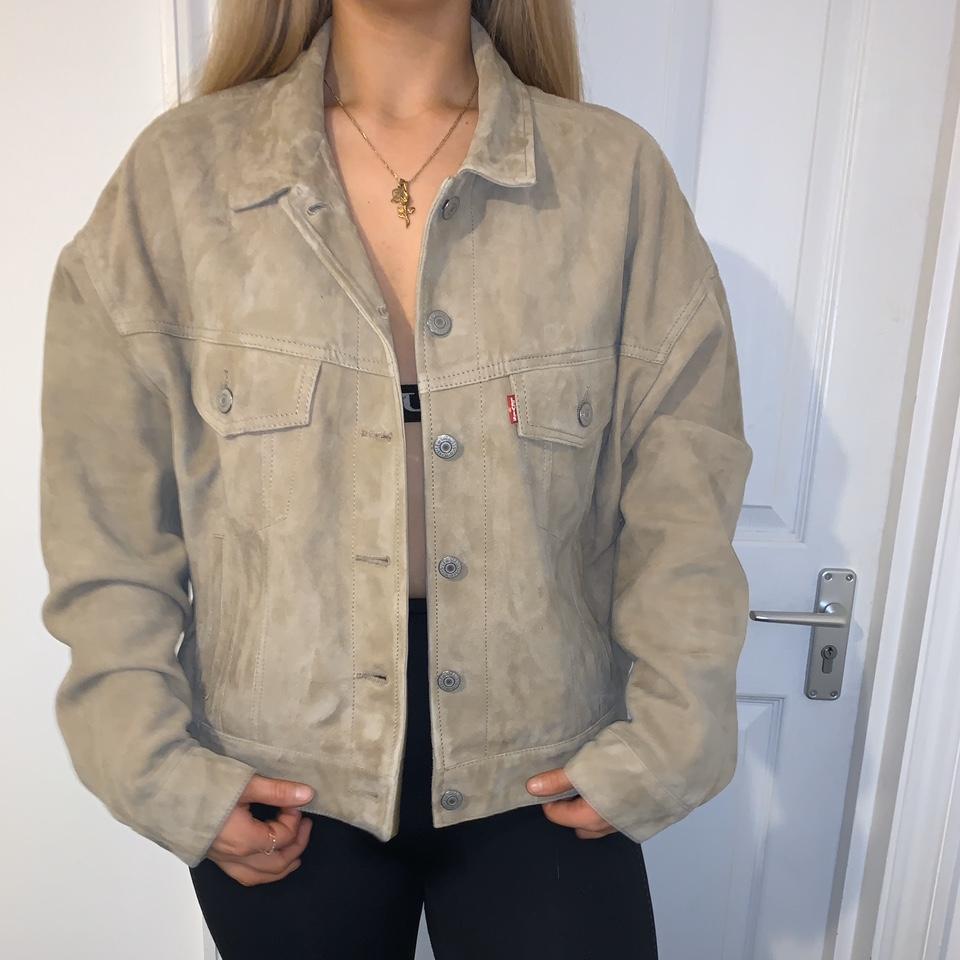 Levi's slouch hotsell denim trucker jacket