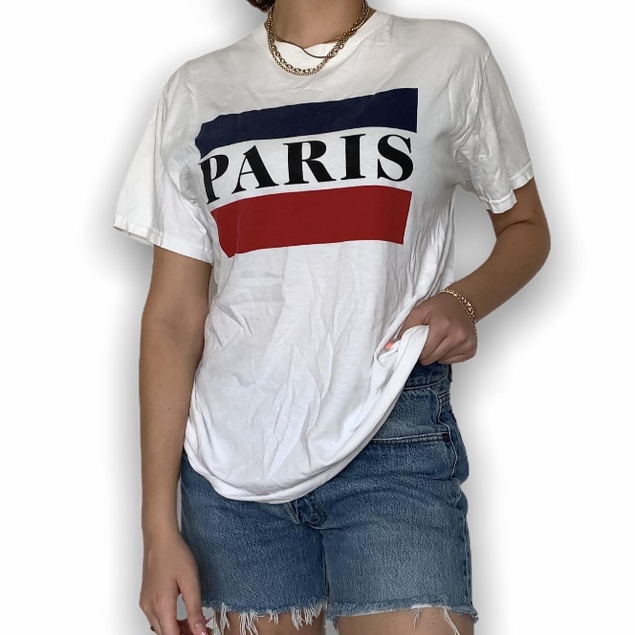 Brandy Melville Paris Tee Shirt 🇫🇷 🥖 Super comfy and... Depop