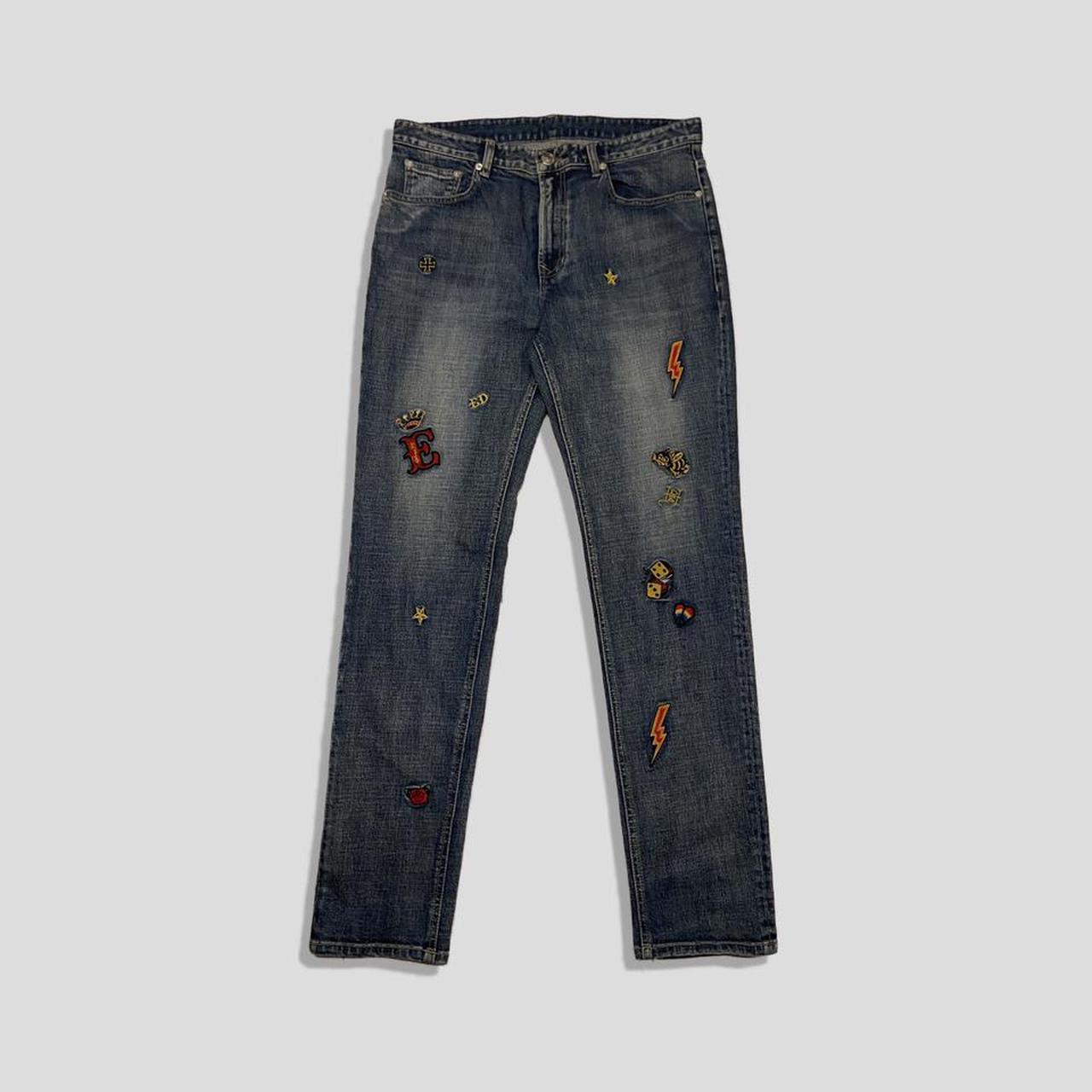 Ed Hardy×Red Pepper デニム size25 Red Pepper x Ed Hardy Embroidery jeans waist size | Depop