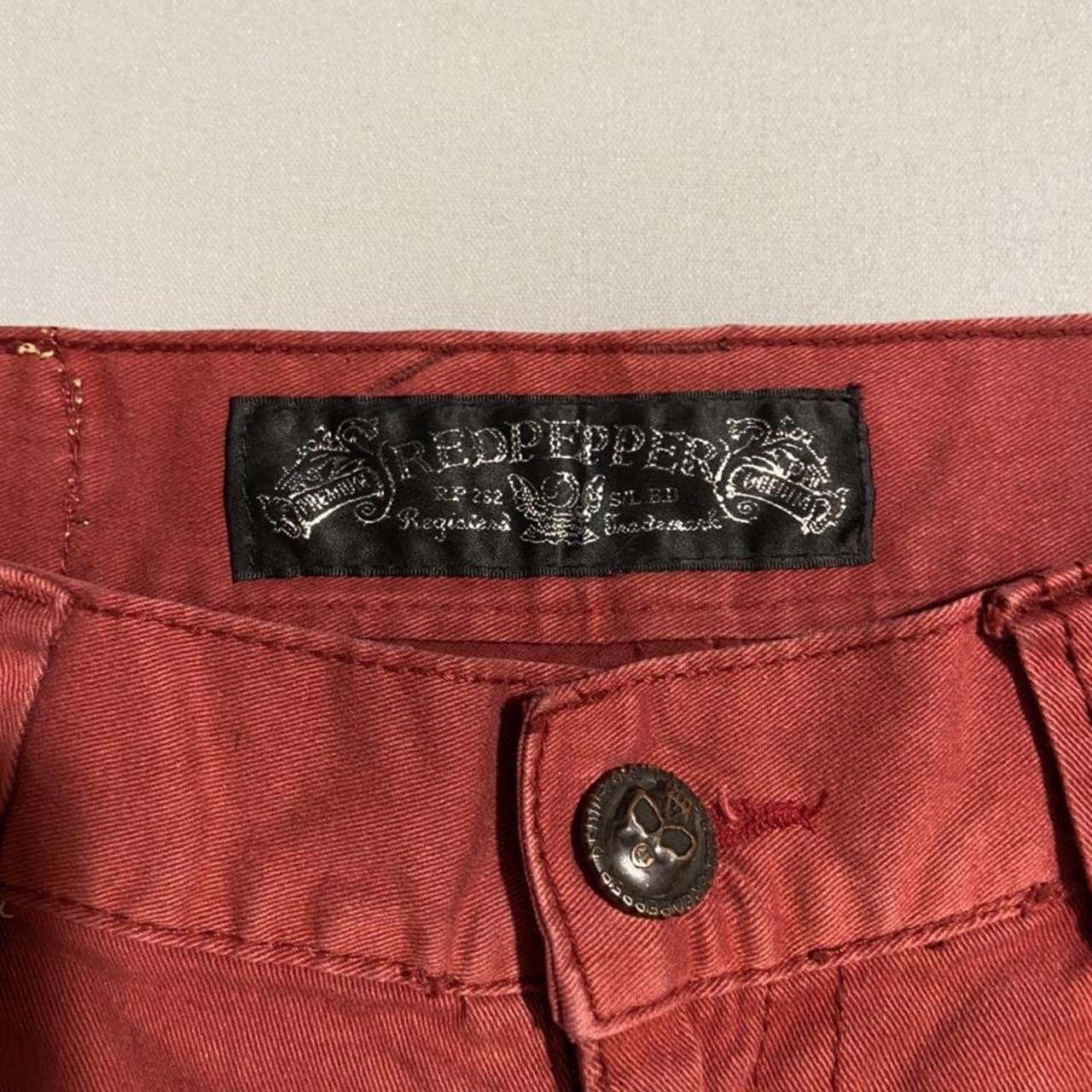 Vintage Ed Hardy Red Pepper Jeans Sizing: Waist 34” | Depop
