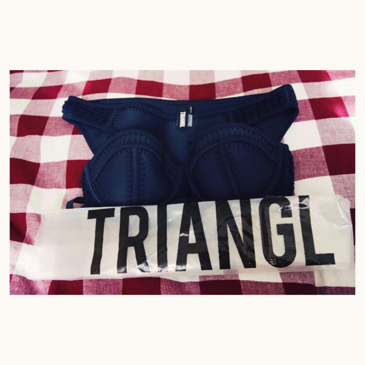 100 Authentic Triangl Bikini Set Moroccan Midnight Depop 3647