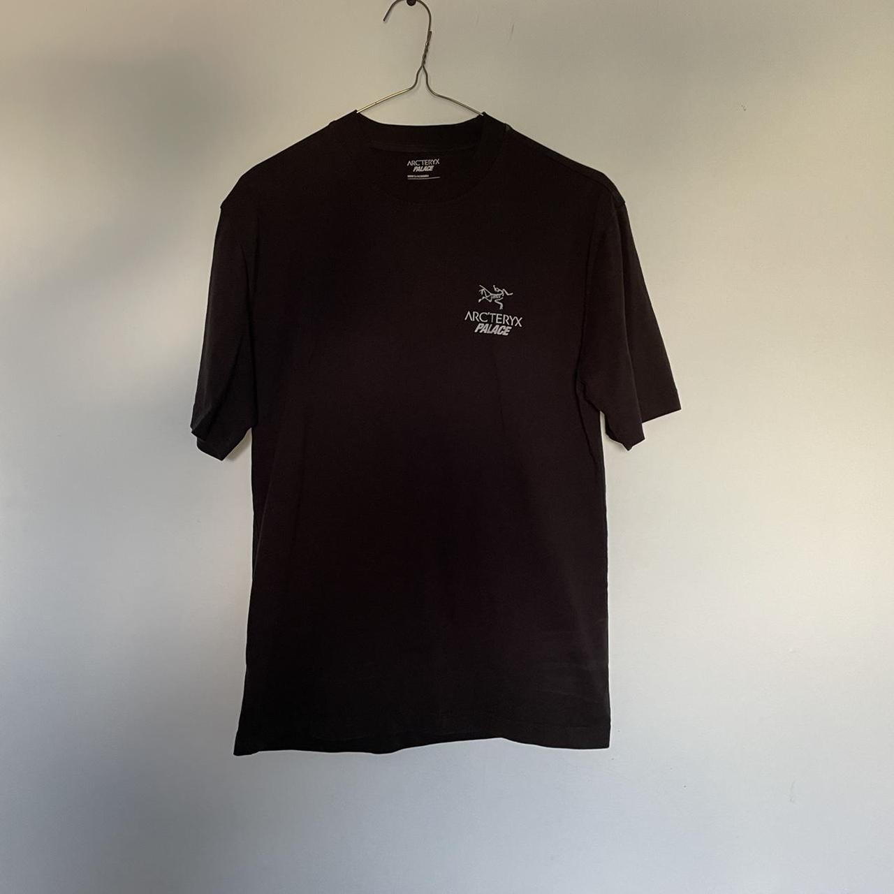 Arcteryx x Palace reflective T-shirt. Colour Black,... - Depop