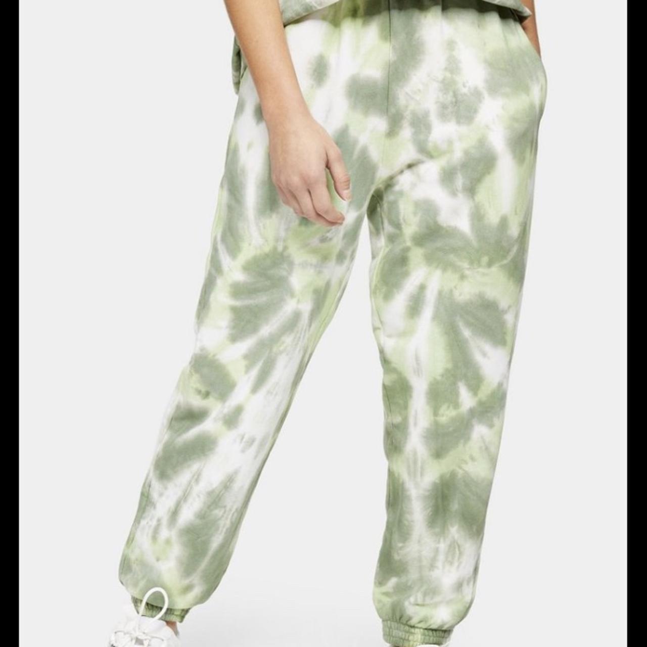 Tie dye 2025 joggers topshop