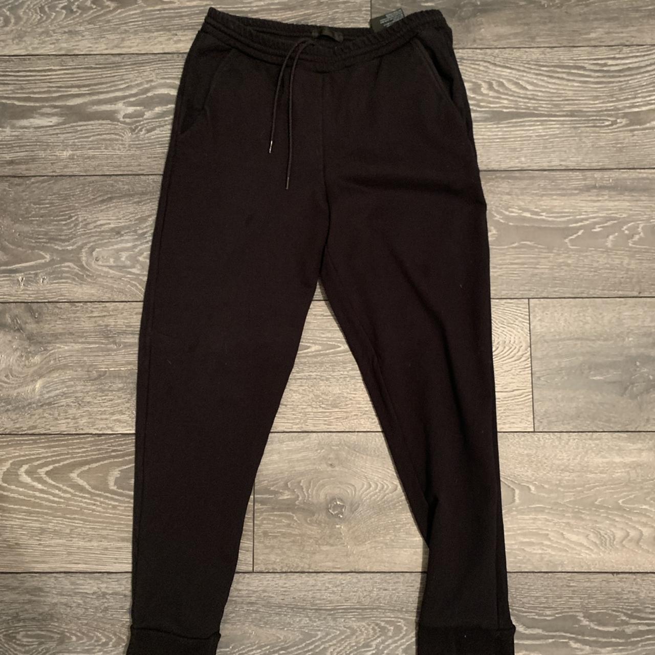 Men’s Black Prada cotton trackpant/jogger Size S... - Depop