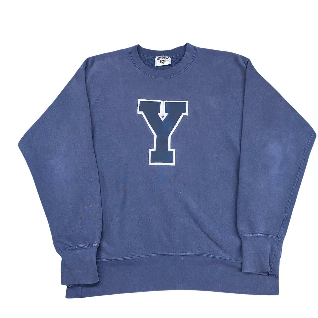 yale letter sweater