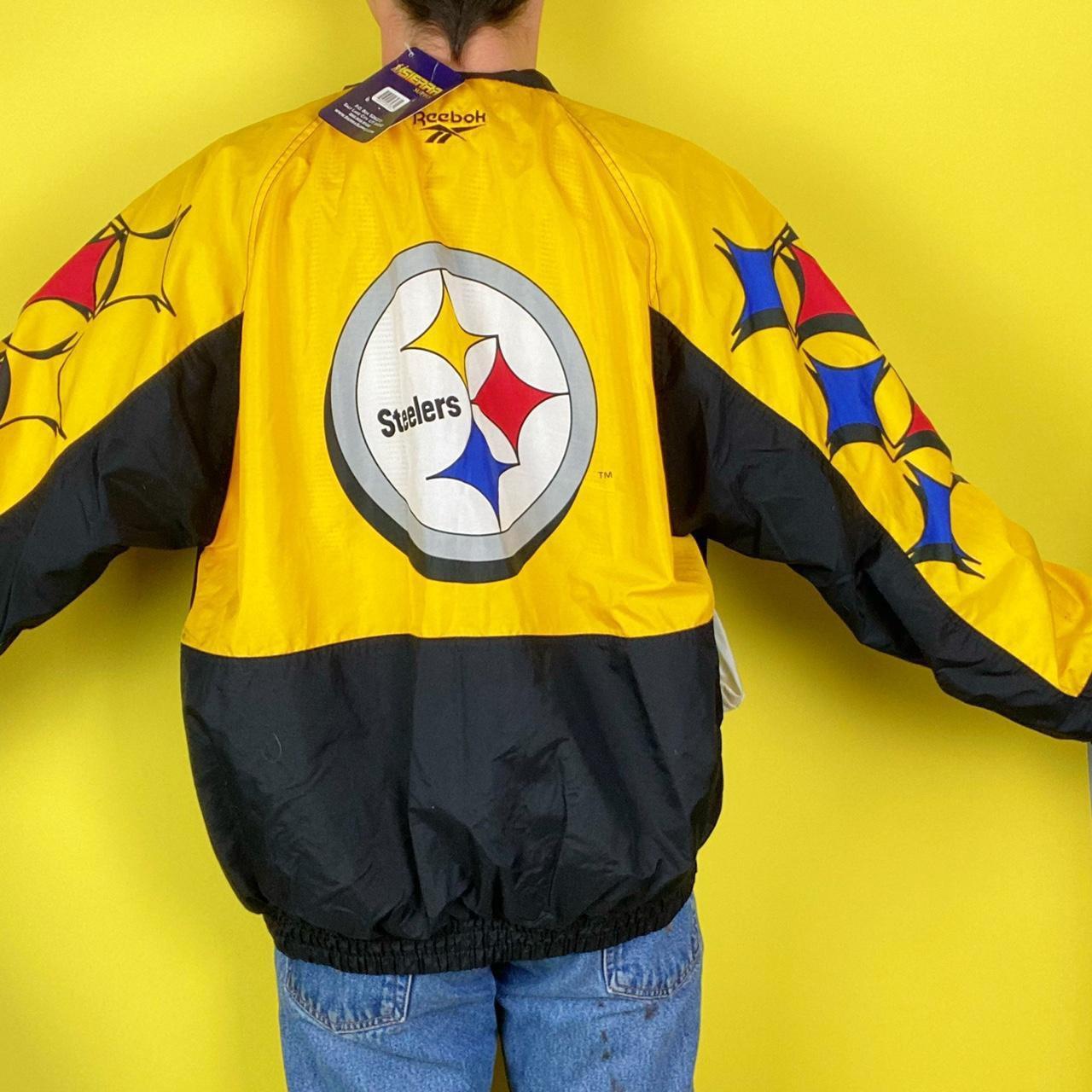 Pittsburgh Steelers Pro Line Starter Leather Jacket (L) – Retro Windbreakers