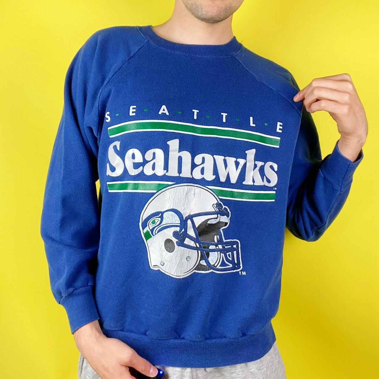 vintage seahawks sweater