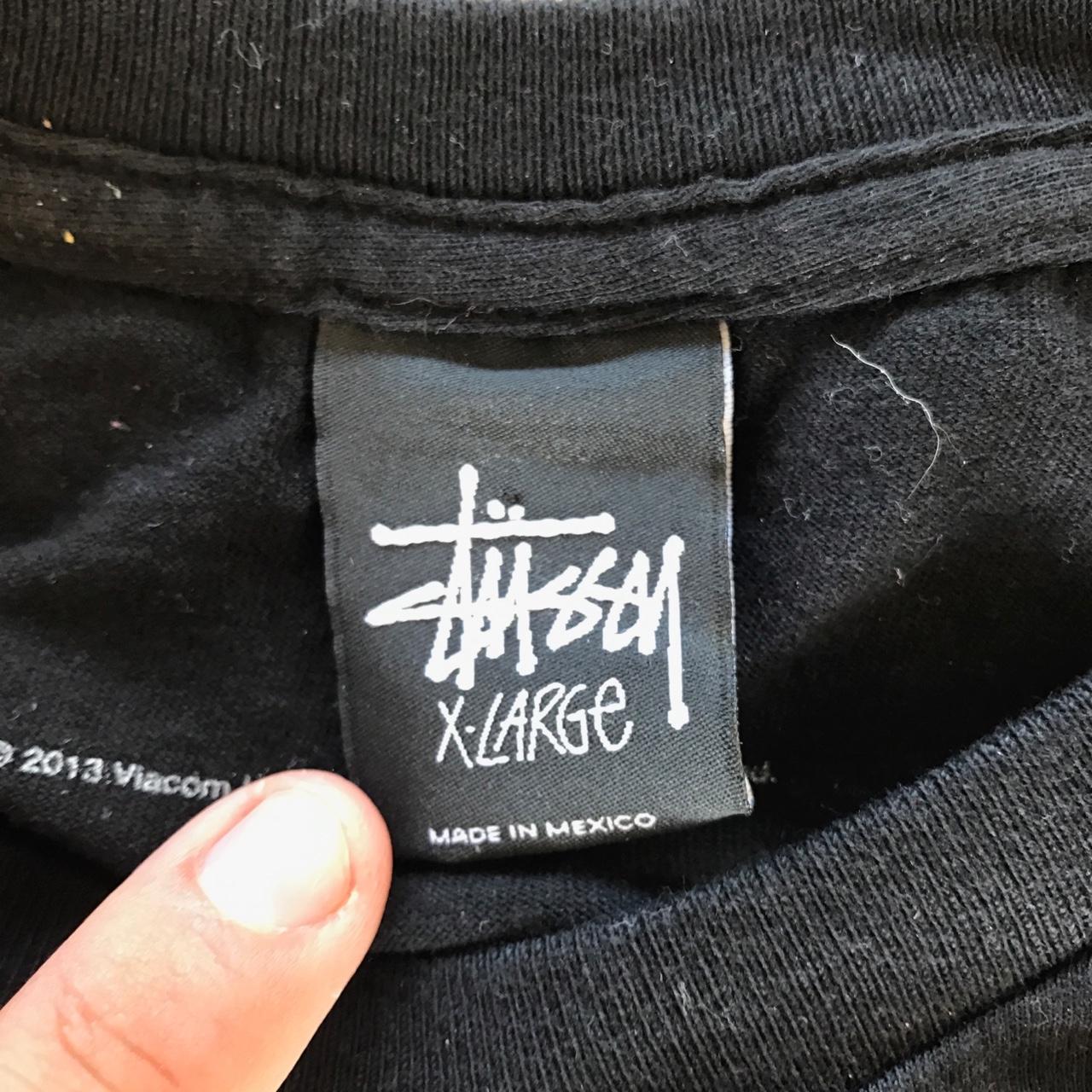 stussy MTV コラボ デラソウル パーカー ネイビー M - パーカー