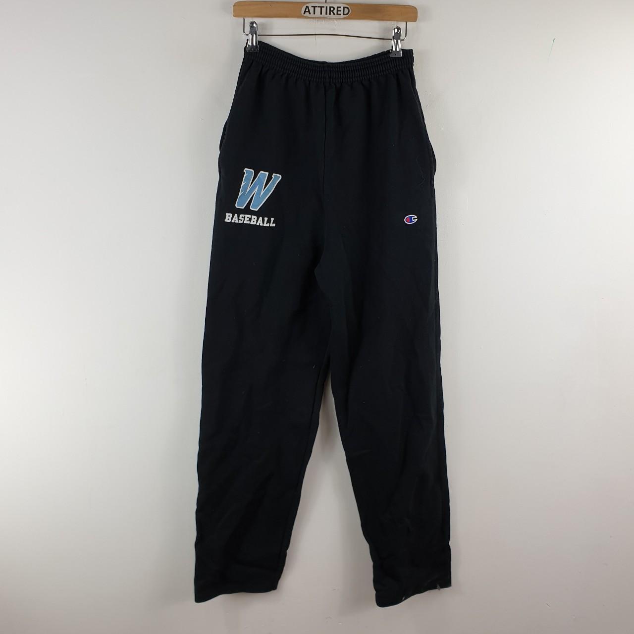 CHAMPION JOGGERS MENS BLACK MEDIUM... - Depop