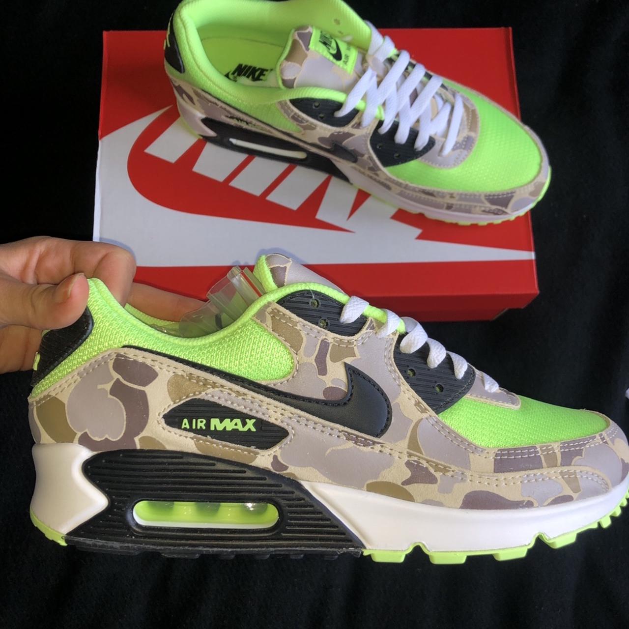 Air Max 90 Green Camo SP BNIB UK9 US10 BRAND NEW... - Depop