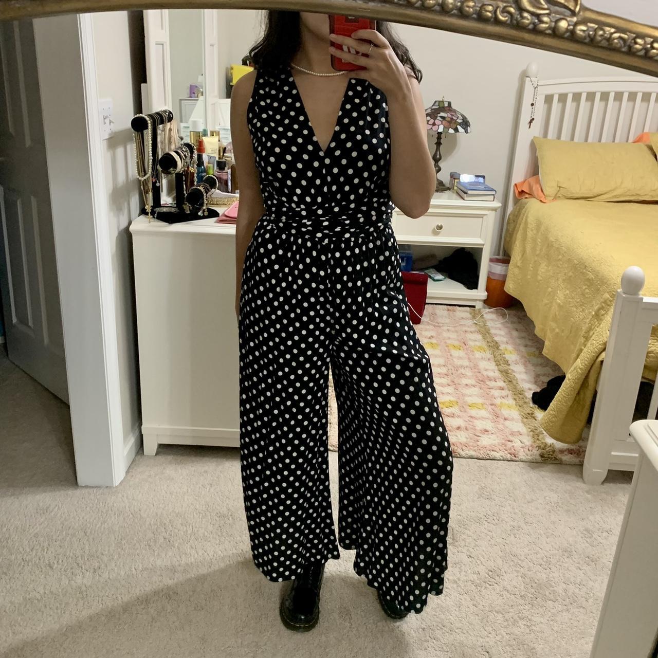 Lia store dot jumpsuit