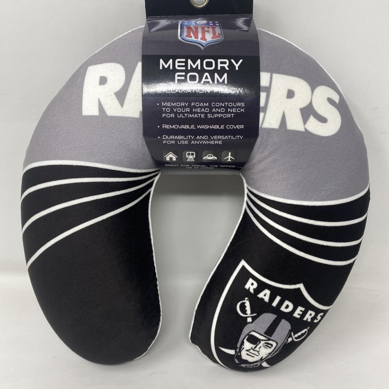 Las Vegas Raiders NFL Memory Foam Relaxation Neck... Depop