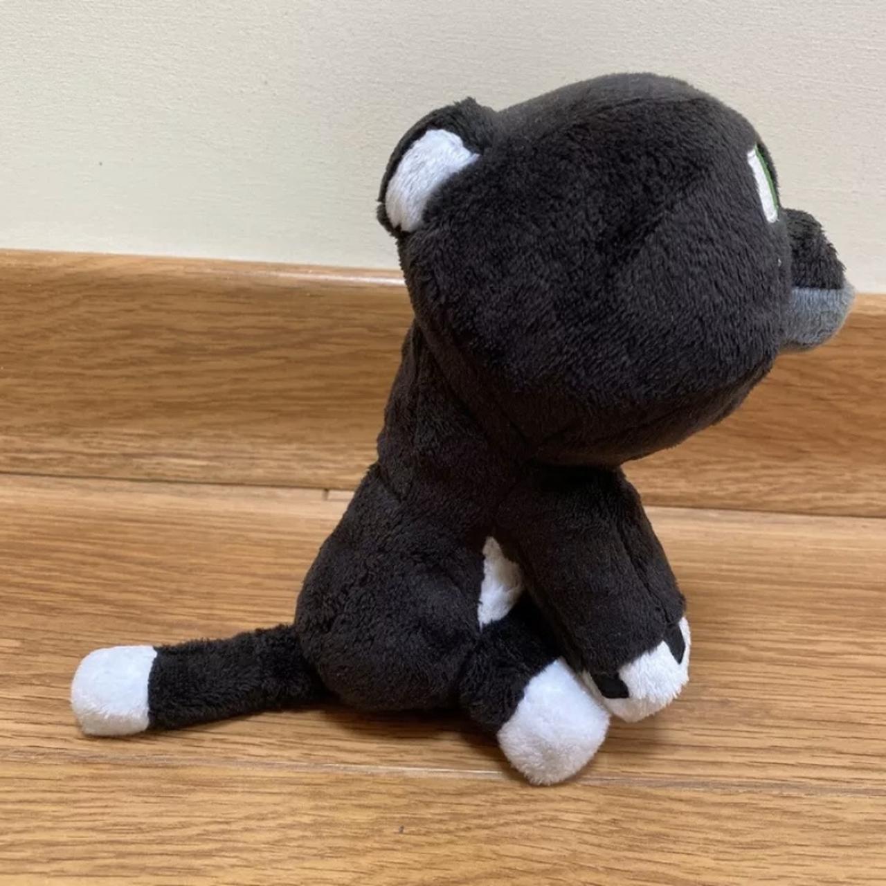 jinx minecraft tuxedo cat plush stuffed toy