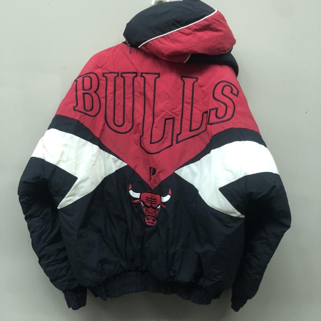 Pro Layer/NBA Chicago Bulls Heavyweight Jacket... - Depop