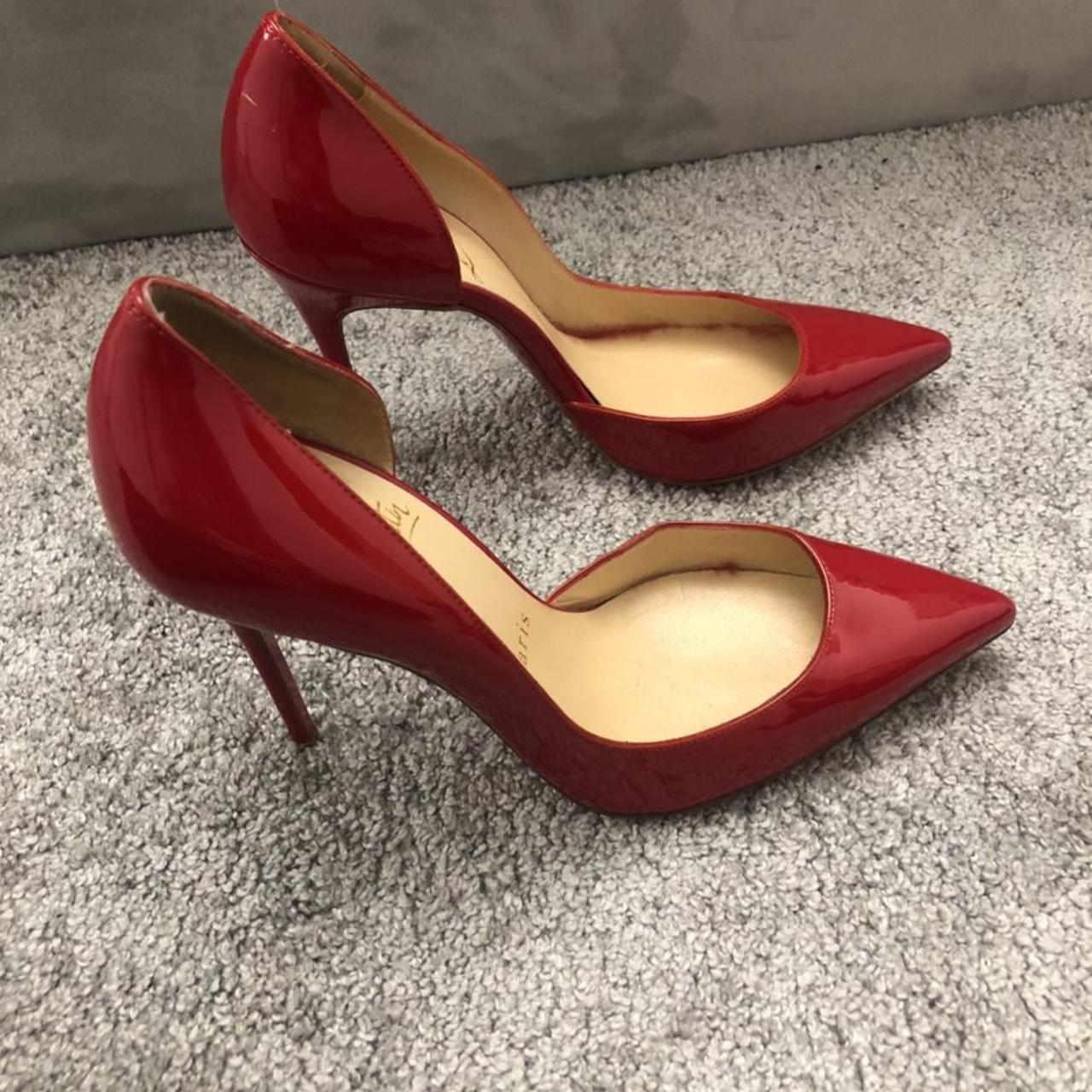 Christian Louboutin Kate 100mm Patent Pump Size 36 Depop