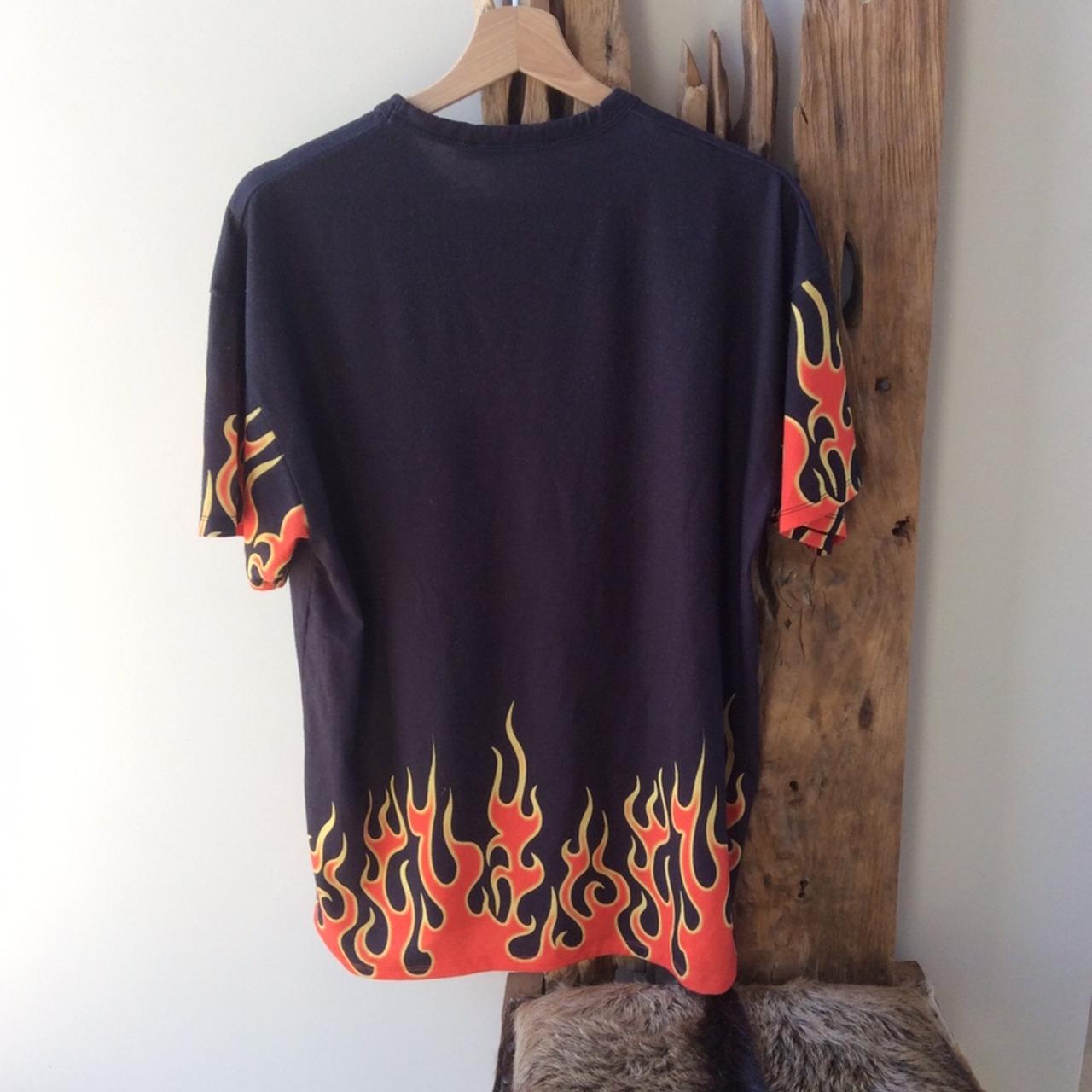 Jaded london hot sale flame shirt