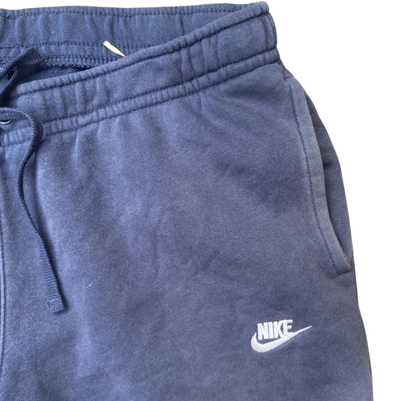 Navy blue Nike joggers Waist (inches): 33 Total... - Depop