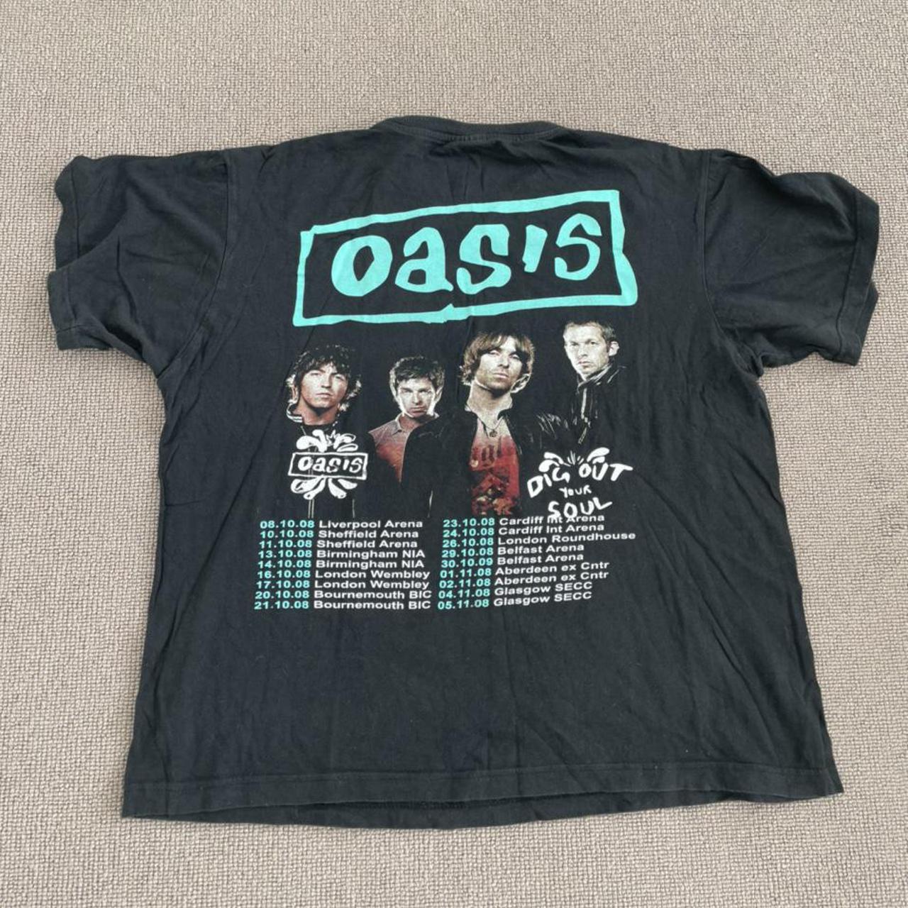 Extremely rare Oasis 2009 European tour shirt in | Depop
