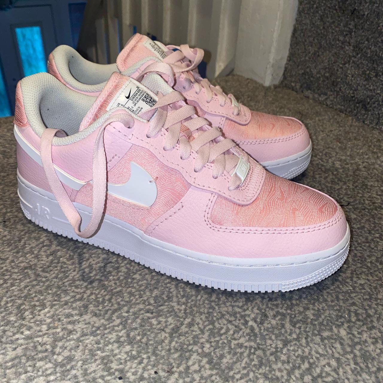 Free postage Pink Air Force Size 6 Worn... - Depop