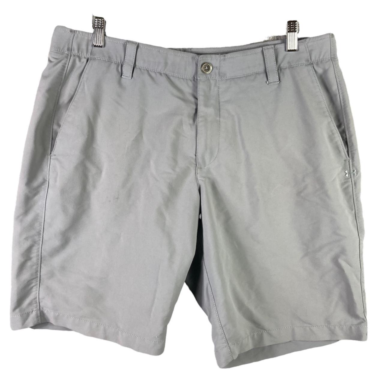 Item: Under Armour Golf Shorts Mens Size 38 Grey... - Depop