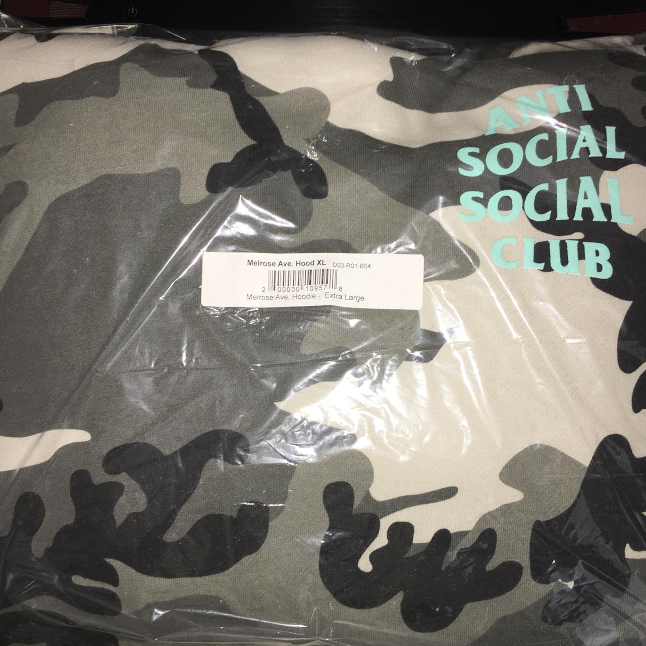 Anti social social club best sale melrose hoodie