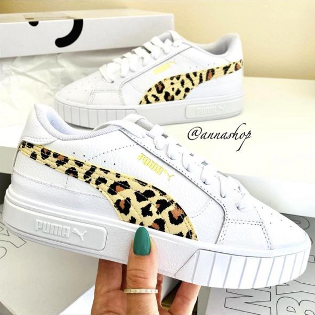 puma cali leopard print