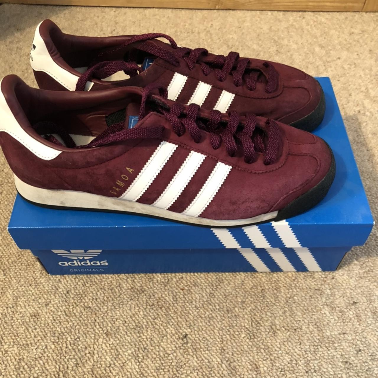 Maroon 2024 samoa adidas