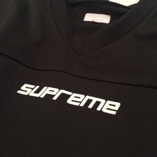 Supreme SS16 Hockey Scrimmage Jersey Black Large... - Depop