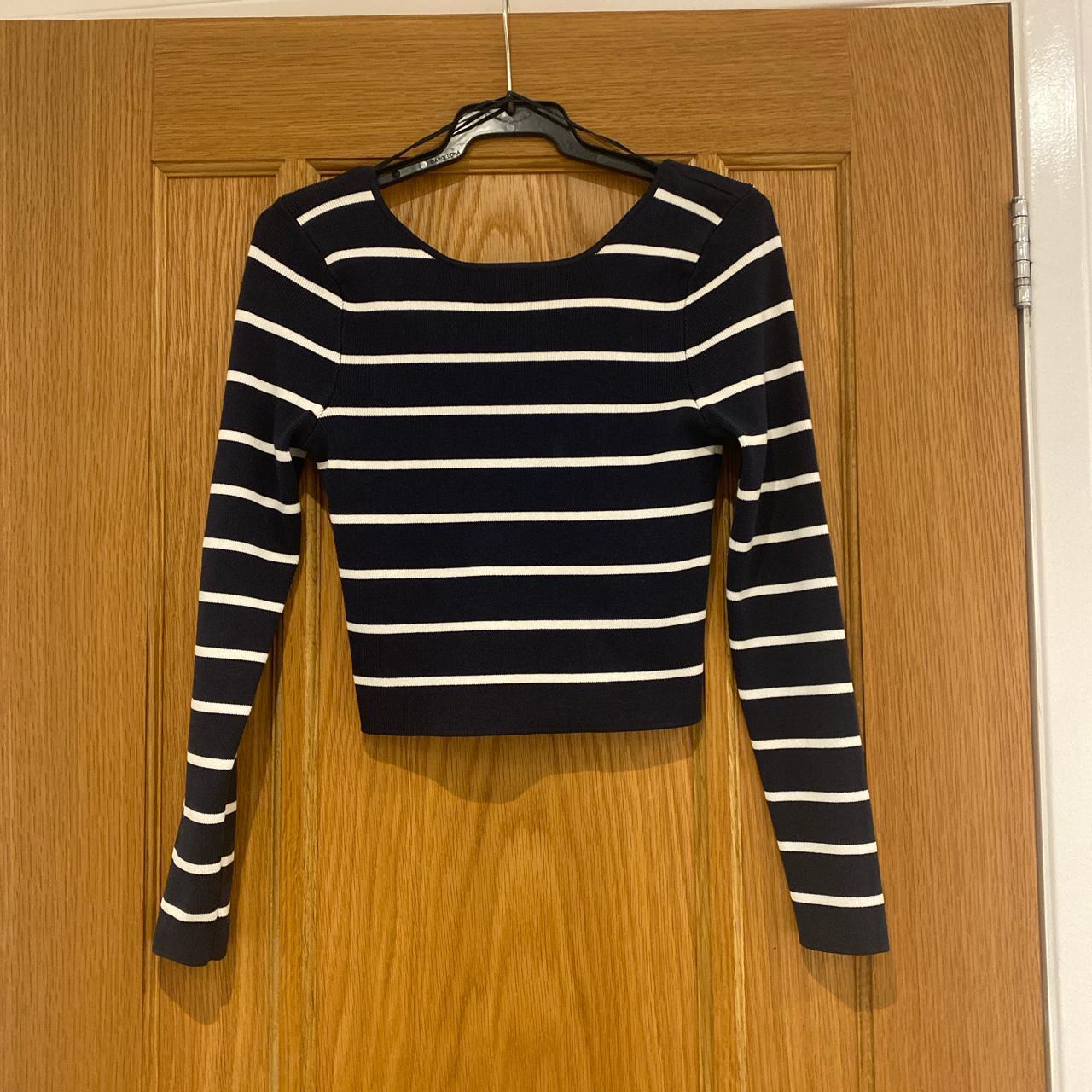 Zara long sleeve crop top Depop