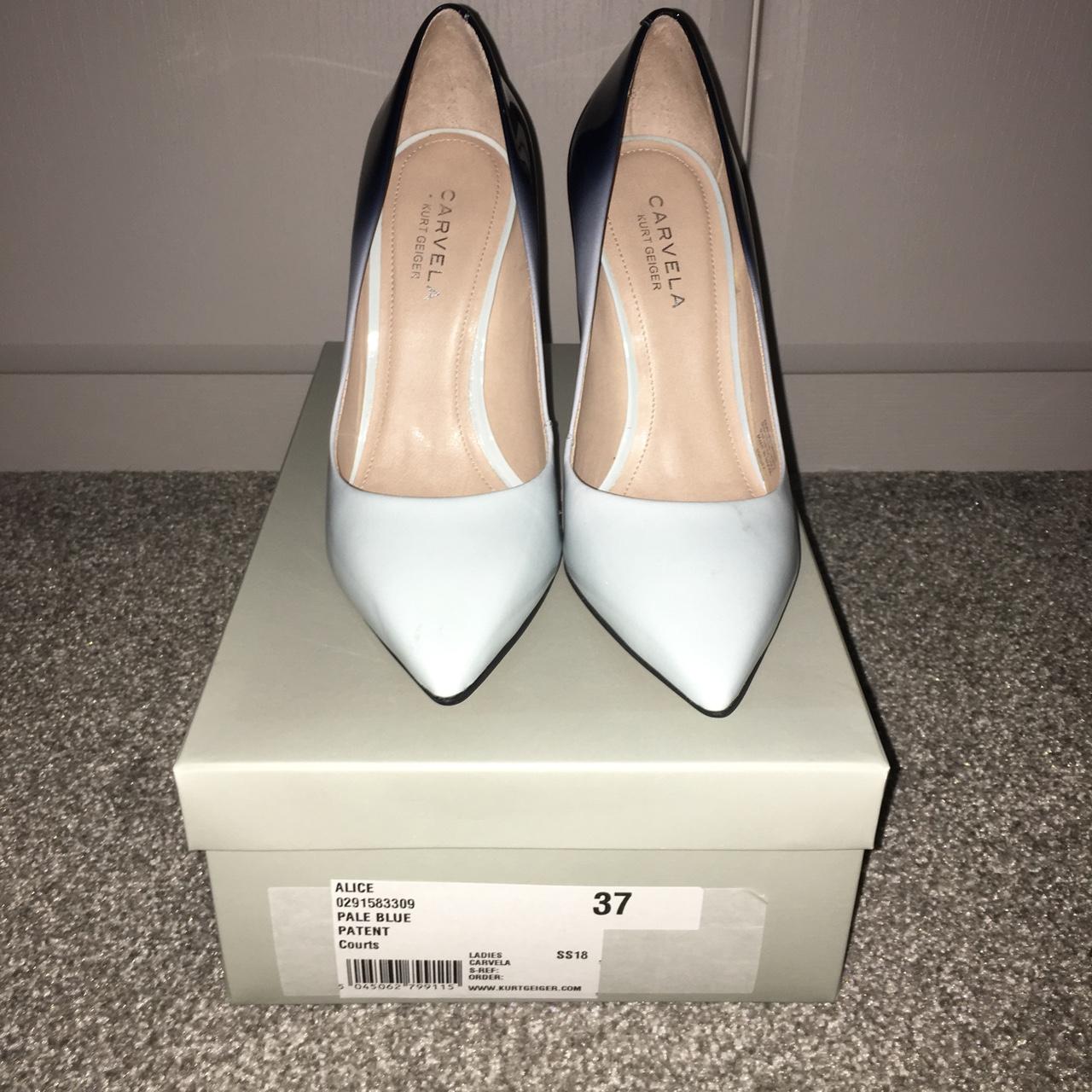 Carvela alice deals pale blue