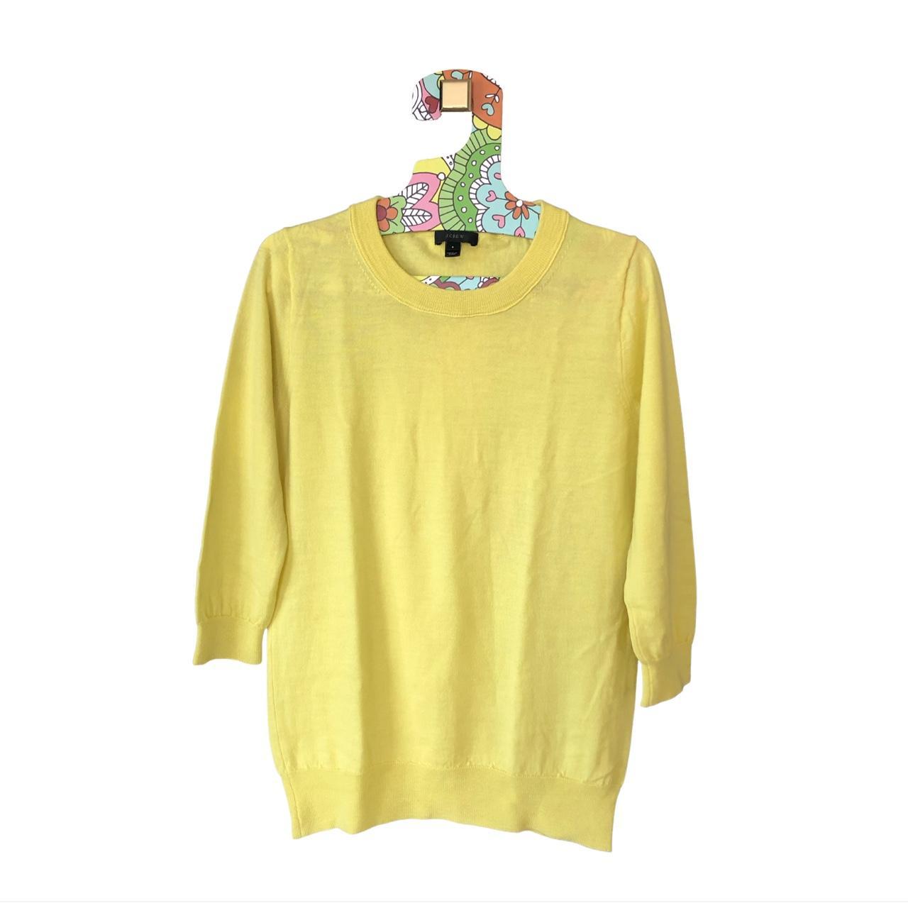 J crew lemon sweater best sale