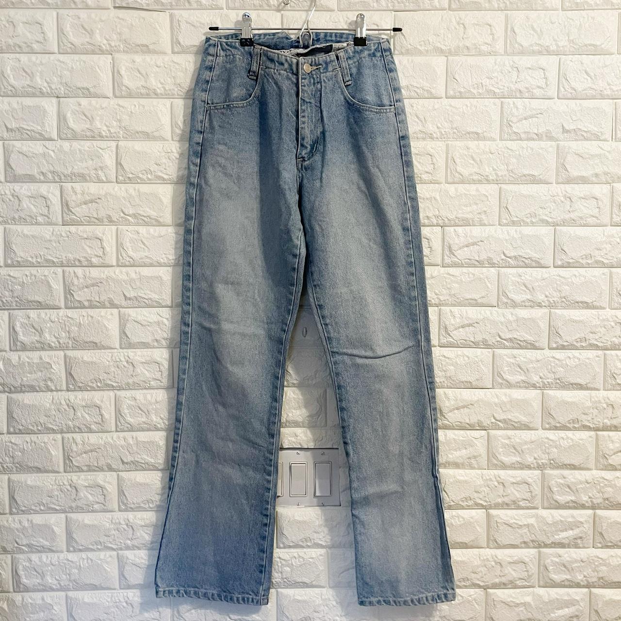 Yoyo jeans size 3 straight leg light wash the... Depop