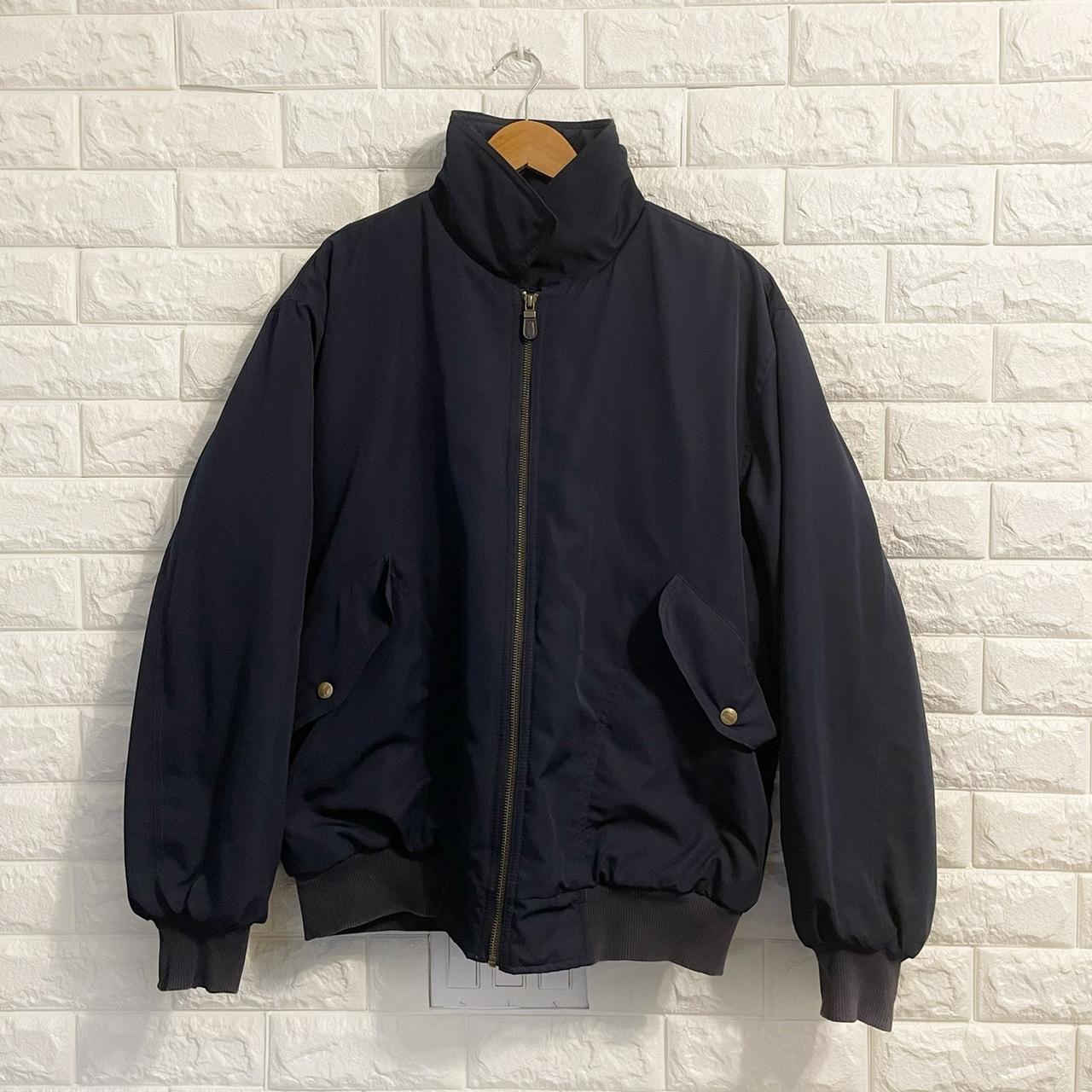 Navy blue Lacoste windbreaker -size 52 (men’s... - Depop