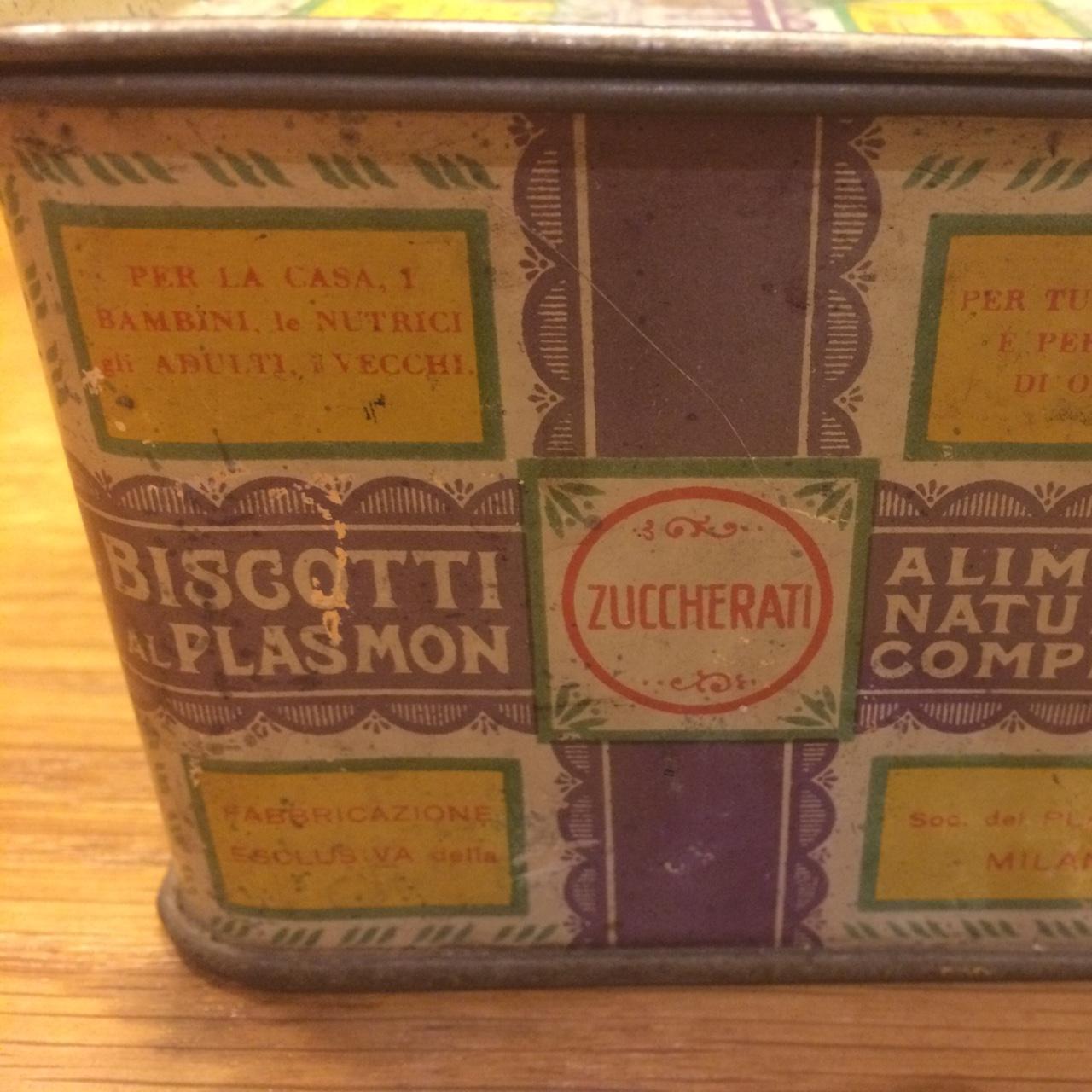 Scatola di Latta Plasmon Vintage – AUC5998 – Ale Ecommerce Vendo Per Te