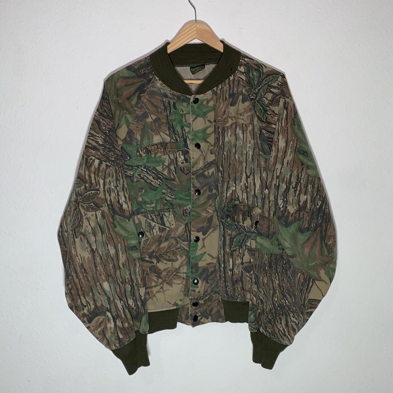 real tree bomber jacket