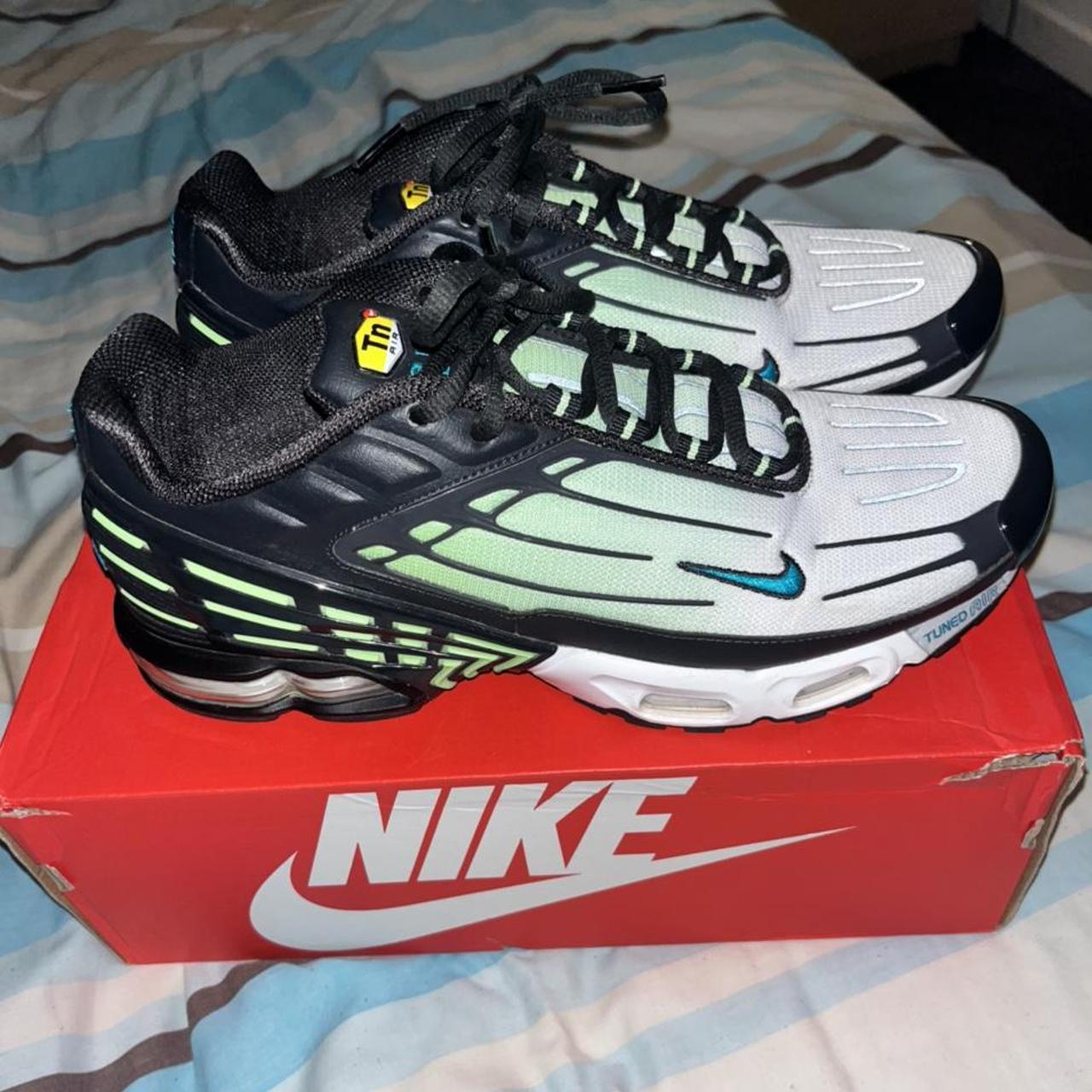 air max plus 3 ghost green