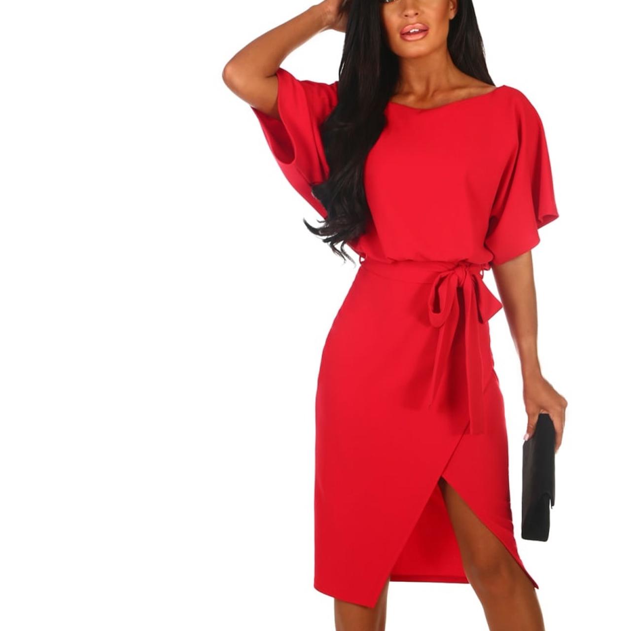 Red dress clearance boutique sales