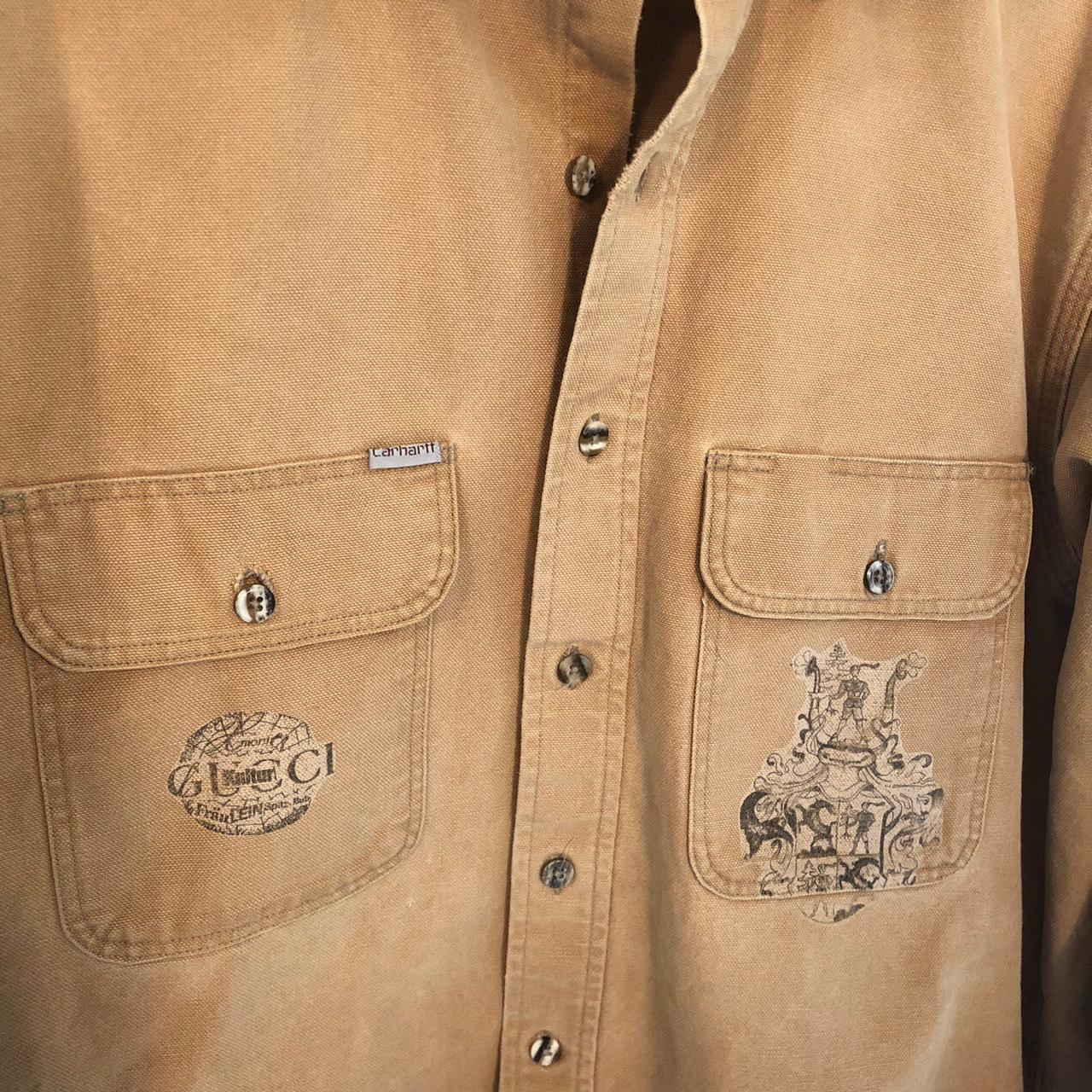 Carhartt sandstone clearance twill shirt