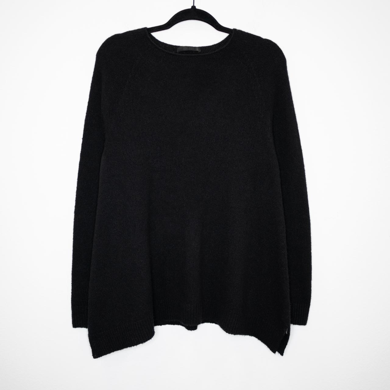 The Row Adia Cashmere Silk Tunic Sweater. This black... - Depop