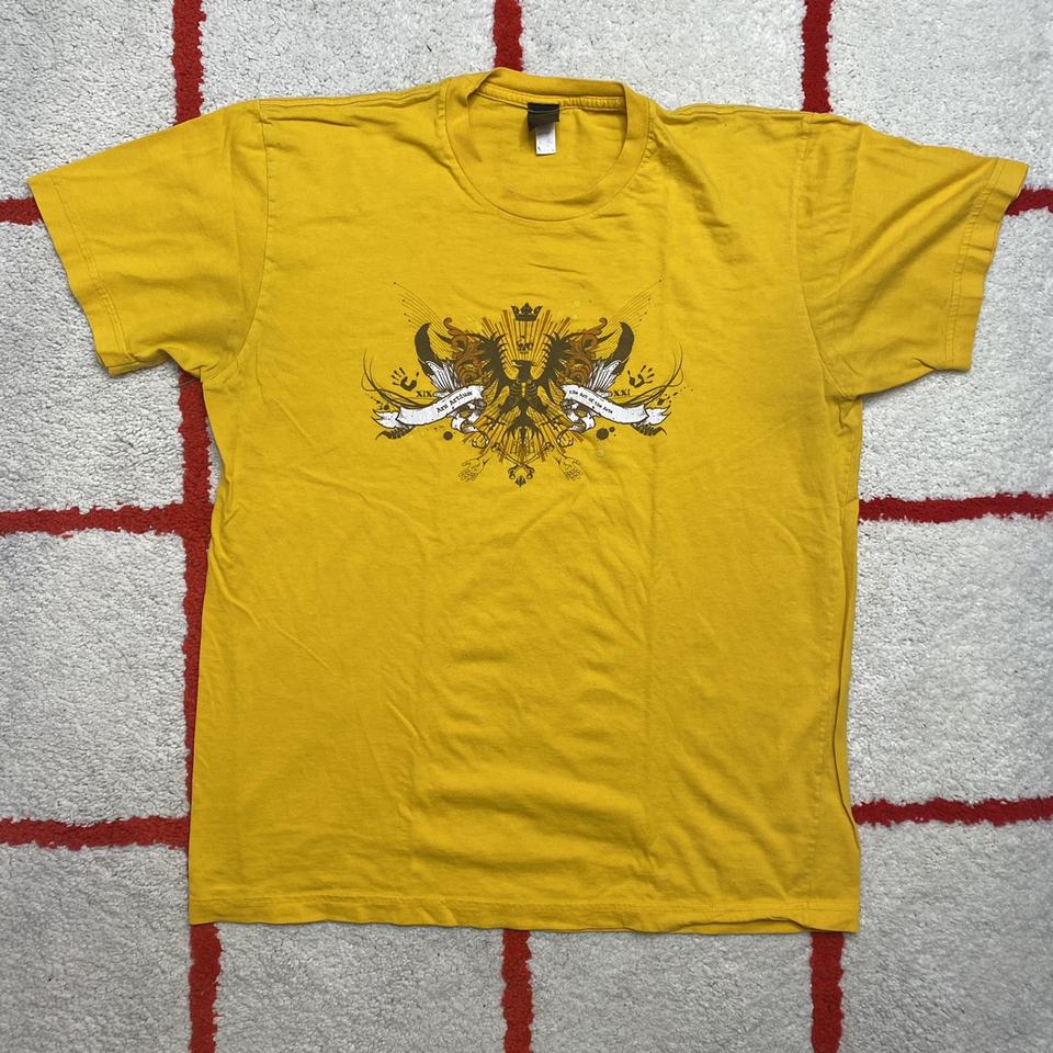 YELLOW Y2K GRAPHIC TEE, This one was hard to let...