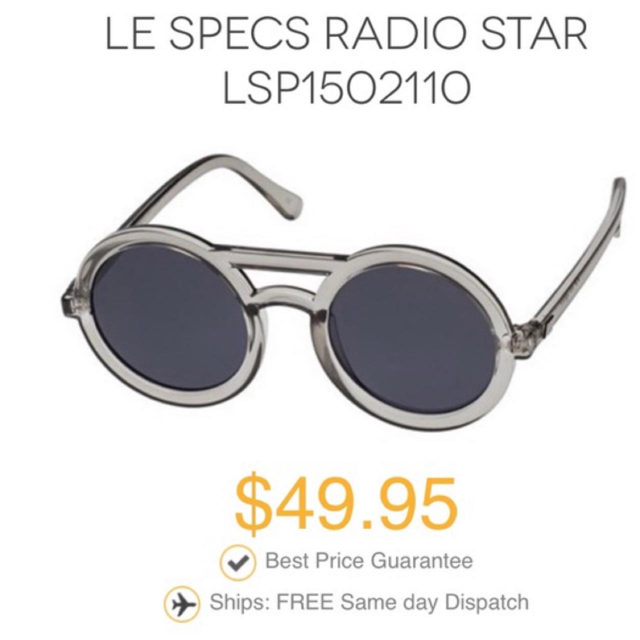 LE SPECS RADIO STAR sunglasses super cute retro. Depop