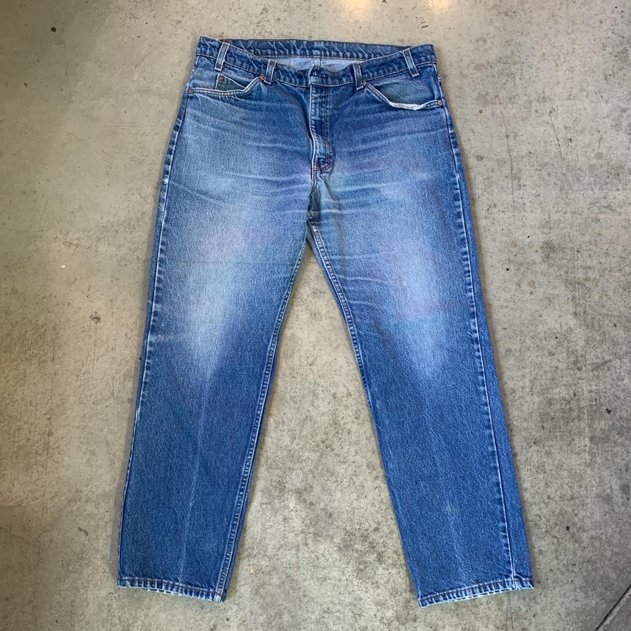 Vintage orange tab Levi’s 506 Made in USA Light wear... - Depop