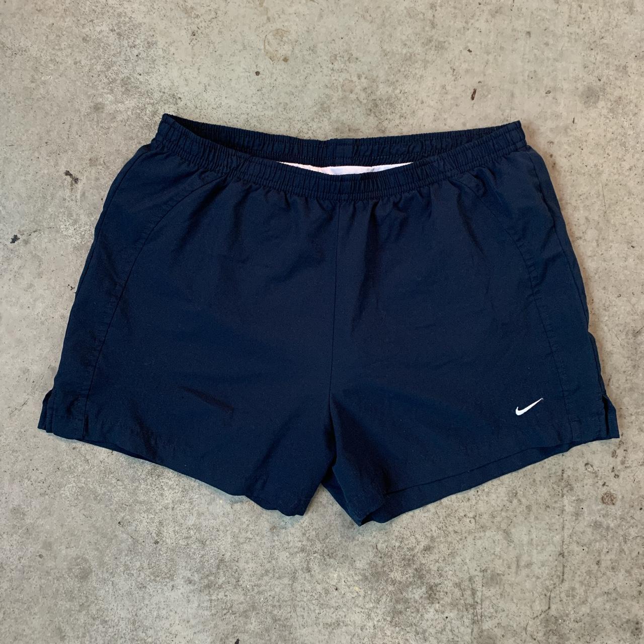 Nike Women's Navy Shorts | Depop