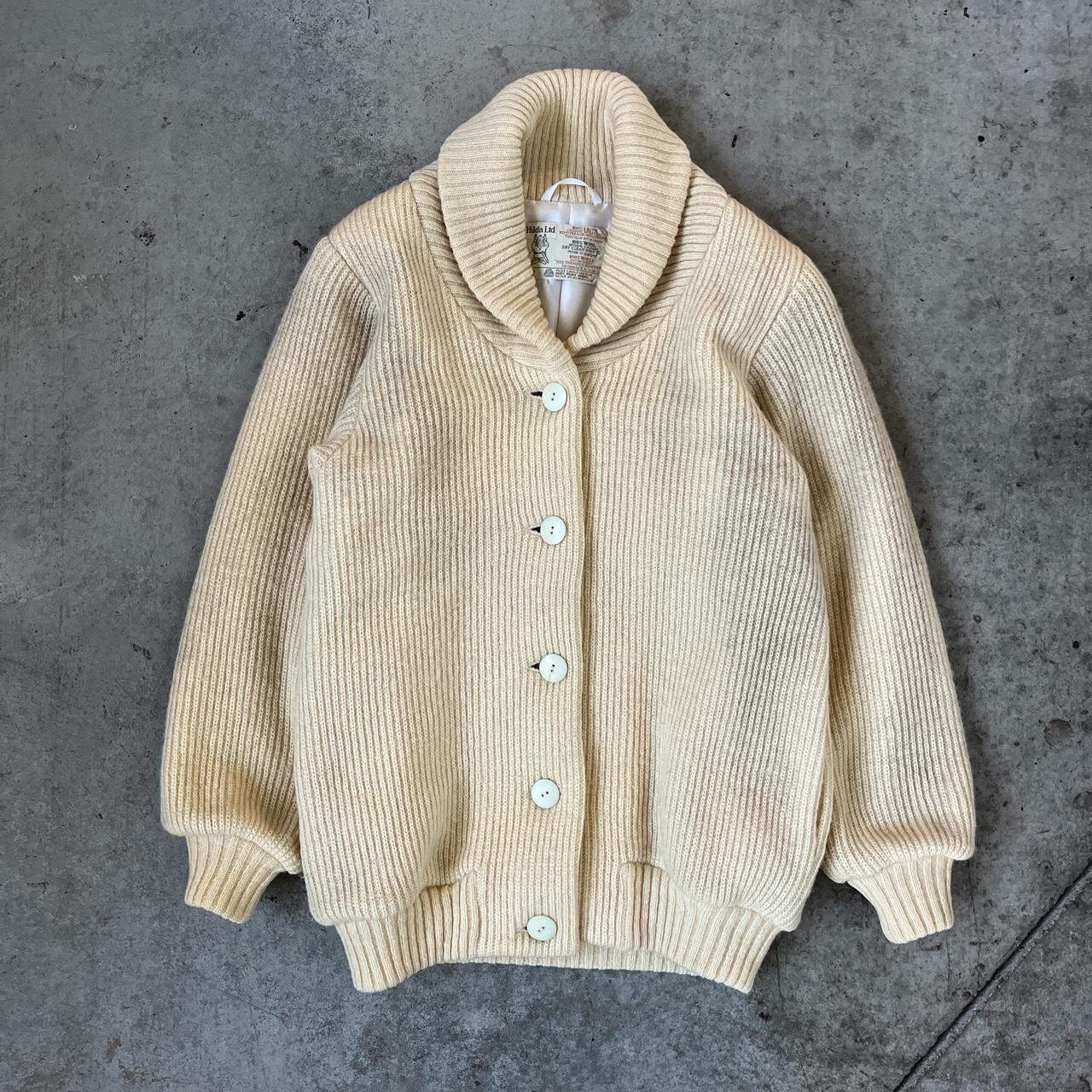 Heavy wool clearance cardigan