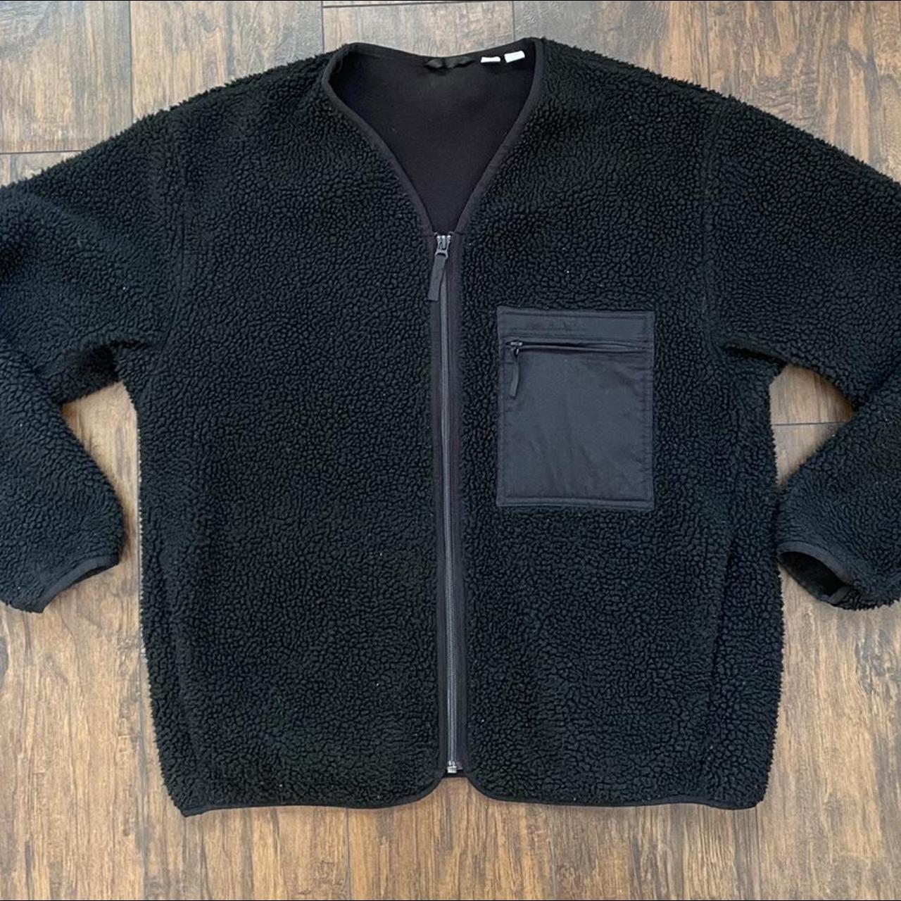 Uniqlo u clearance fleece cardigan